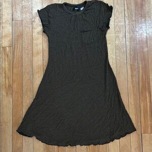 BDG Lettuce edge tshirt dress
